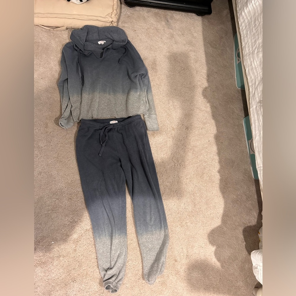 Blue Ombré sweat set